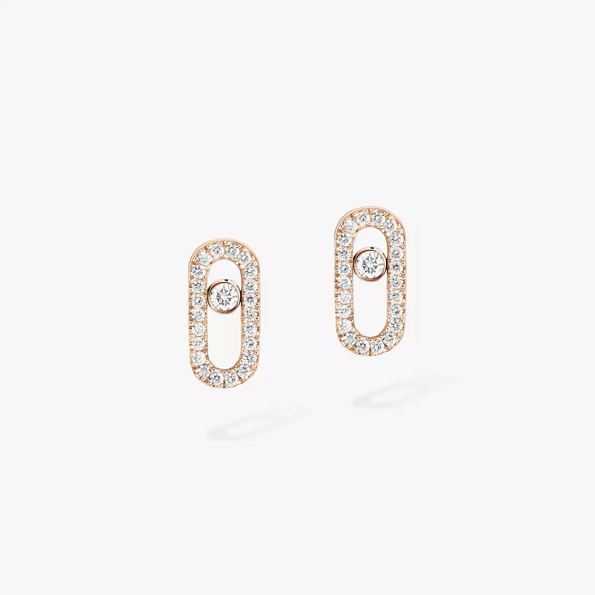 [AURORA]Move Uno Diamond Earrings