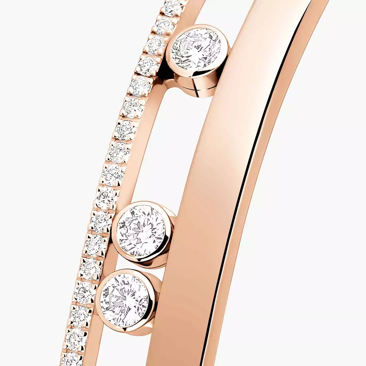 [AURORA]Move Romane Diamond Bangle Bracelet