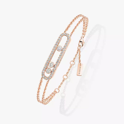[AURORA] Move Classique pavé bracelet