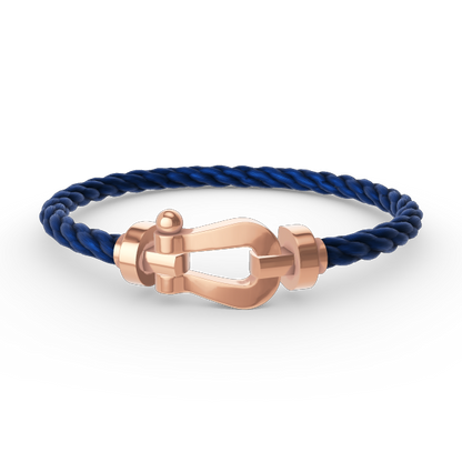 [AURORA]FORCE GROSSES HUFEISENARMBAND OHNE DIAMANT ROSÉGOLD