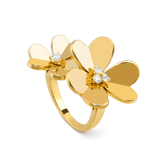 [basloveJW]CLOVER COMOS GOLD-DIAMANT-RING