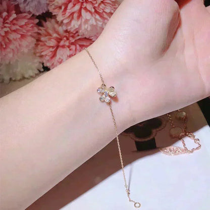 [basloveJW]FRIVOLE GOLD BLUMEN DIAMANT ARMBAND