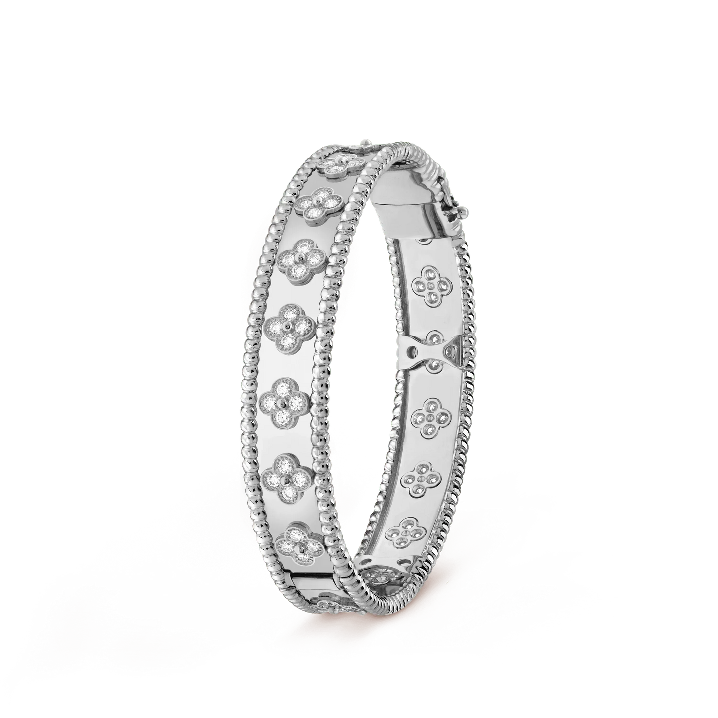 [AURORA]CLOVER BRACELET 8MM DIAMONDS