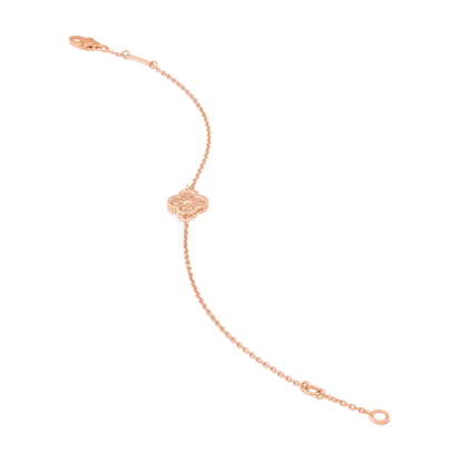 [AURORA]CLOVER SINGLE FLOWER BRACELET