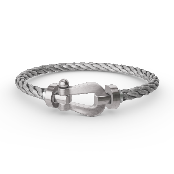 [baslovejewels]FORCE LARGE HORSESHOE NO DIAMOND BRACELET SILVER